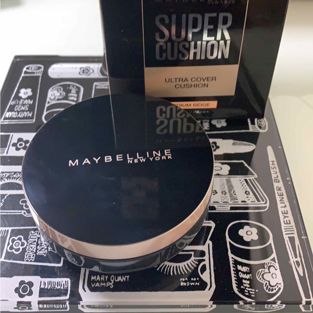 SP クッション ウルトラカバークッション BB/MAYBELLINE NEW YORK/クッションファンデーションを使ったクチコミ(1枚目)
