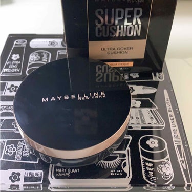 SP クッション ウルトラカバークッション BB/MAYBELLINE NEW YORK/クッションファンデーションを使ったクチコミ（1枚目）