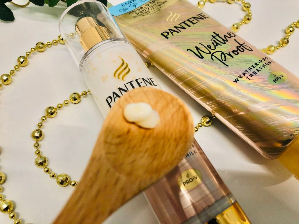 リペアー ゴールデン カプセル ミルク/パンテーン/ヘアミルクを使ったクチコミ(3枚目)