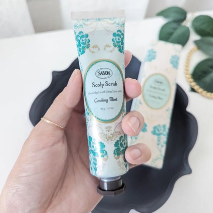ヘッドスクラブ リフレッシング(ミント)/SABON/ヘッドスクラブを使ったクチコミ(2枚目)