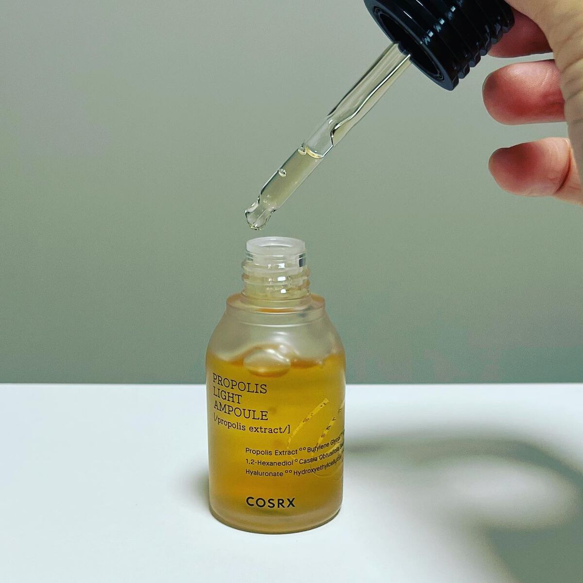 フルフィットプロポリスライトアンプル/COSRX/美容液を使ったクチコミ(2枚目)