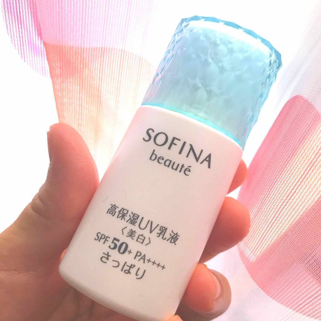高保湿 UV 乳液＜美白＞ さっぱり/ソフィーナ ボーテ/日焼け止めミルクを使ったクチコミ（1枚目）