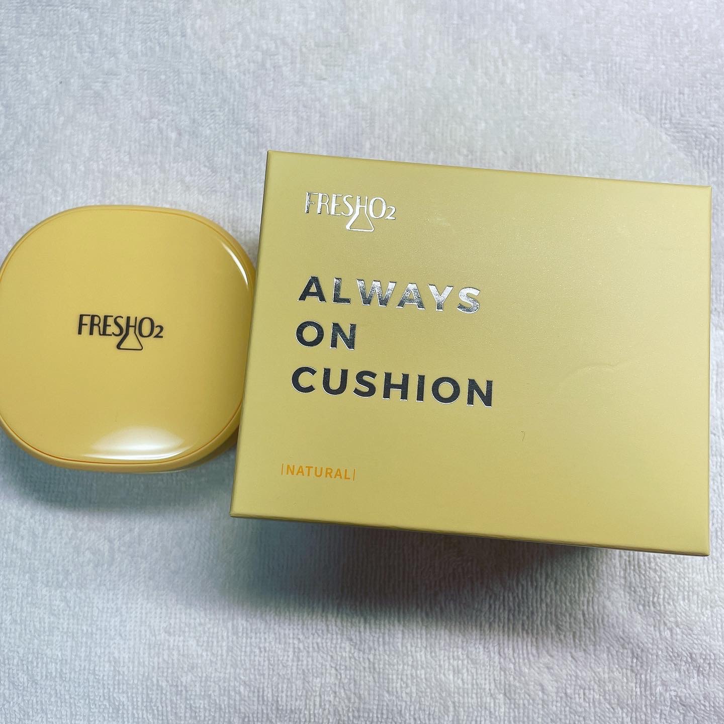 クラウドオールウェイズオン クッションファンデ ーション/FRESHO2/クッションファンデーションを使ったクチコミ（1枚目）