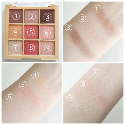 アイシャドウパレット ブロッサムエディション/Peach C/アイシャドウパレットを使ったクチコミ(3枚目)