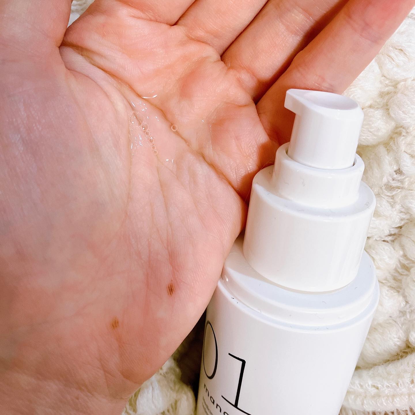 manage 01 ブライトニング トナー/manage/化粧水を使ったクチコミ（2枚目）