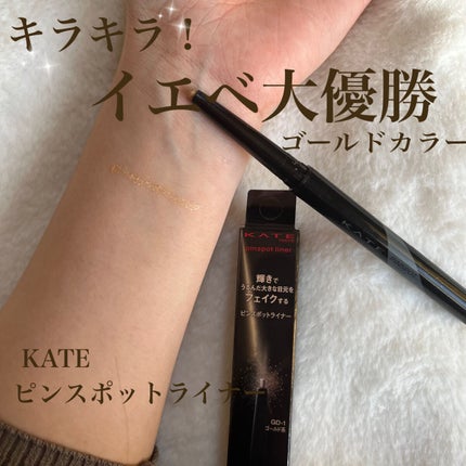 ピンスポットライナー/KATE/ペンシルアイライナーを使ったクチコミ(2枚目)