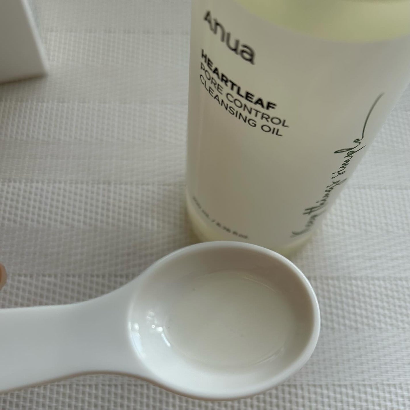 ドクダミ ポアコントロールクレンジングオイル/Anua/オイルクレンジングを使ったクチコミ(2枚目)