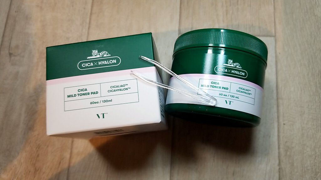 CICA マイルドトナーパッド/VT/トナーパッドを使ったクチコミ（1枚目）