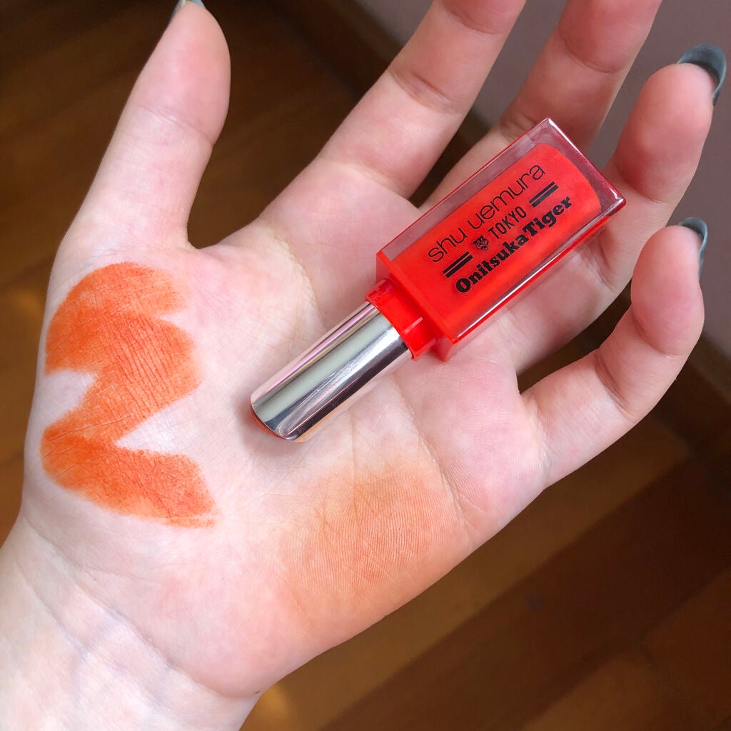 ルージュ アンリミテッド マット/shu uemura/口紅を使ったクチコミ(3枚目)