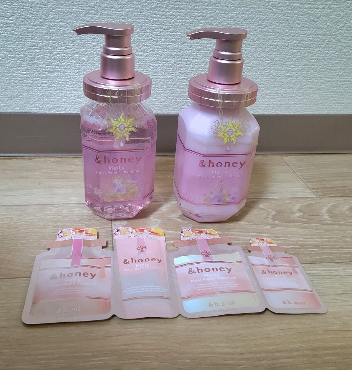 &honey Melty モイストリペア シャンプー1.0/モイストリペア ヘアトリートメント2.0/&honey/市販シャンプーを使ったクチコミ(2枚目)