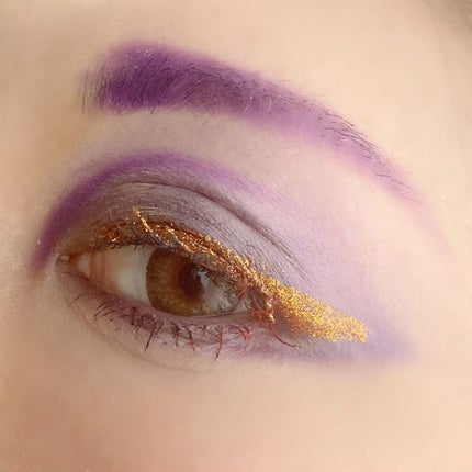 グリッターリキッドアイライナー/HANDAIYAN/リキッドアイライナーを使ったクチコミ(2枚目)