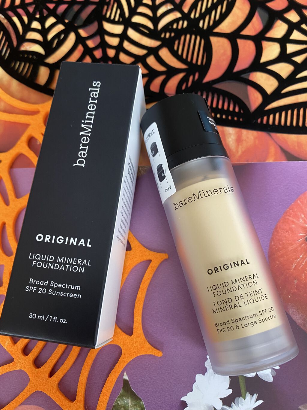 オリジナル  リキッド  ミネラル  ファンデーション/bareMinerals/リキッドファンデーションを使ったクチコミ（1枚目）