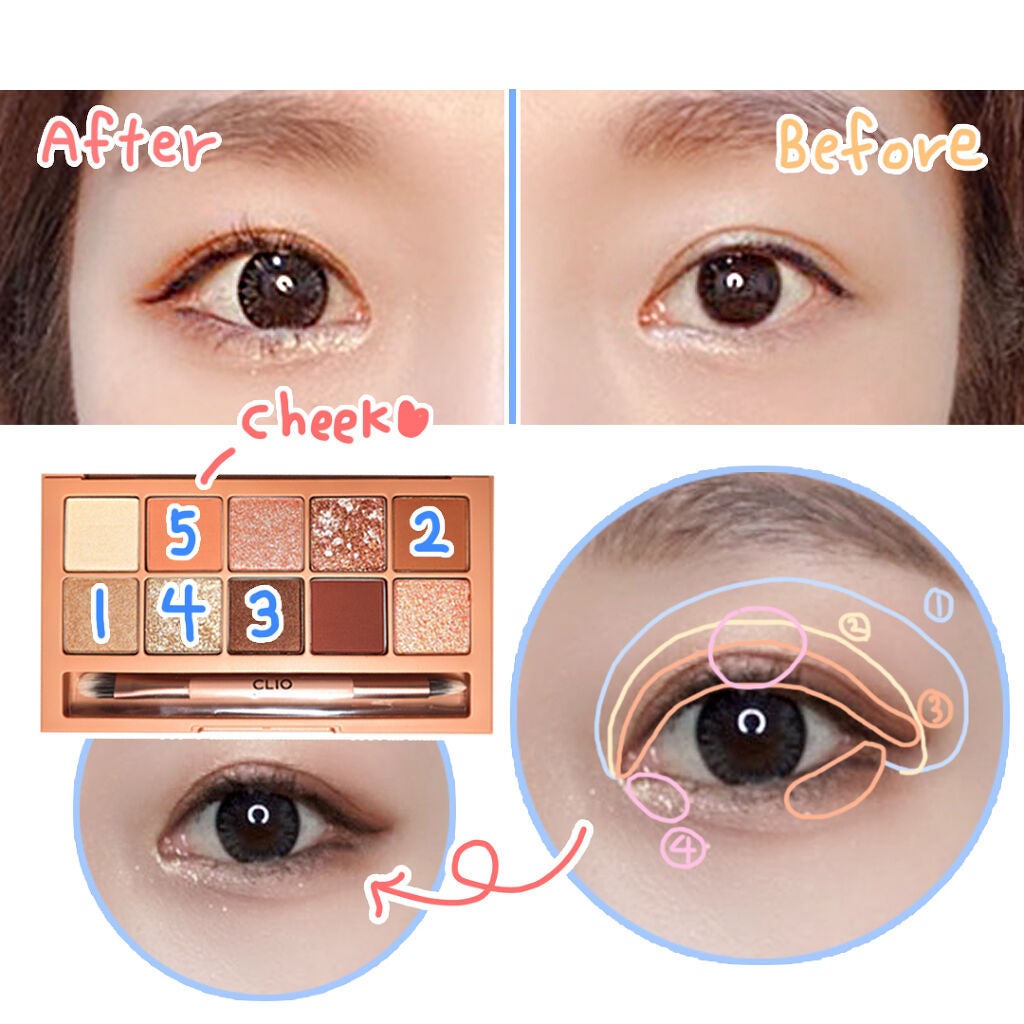 プチメグ on LIPS 「クリオプロアイパレットで花金メイクをする!今日は、コスコMDメ..」(3枚目)