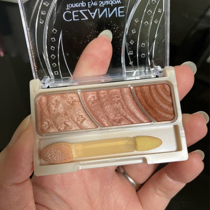 トーンアップアイシャドウ/CEZANNE/アイシャドウパレットを使ったクチコミ(2枚目)