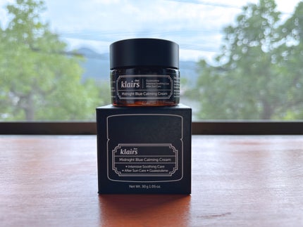 ミッドナイトブルーカーミングクリーム/Klairs/フェイスクリームを使ったクチコミ(1枚目)