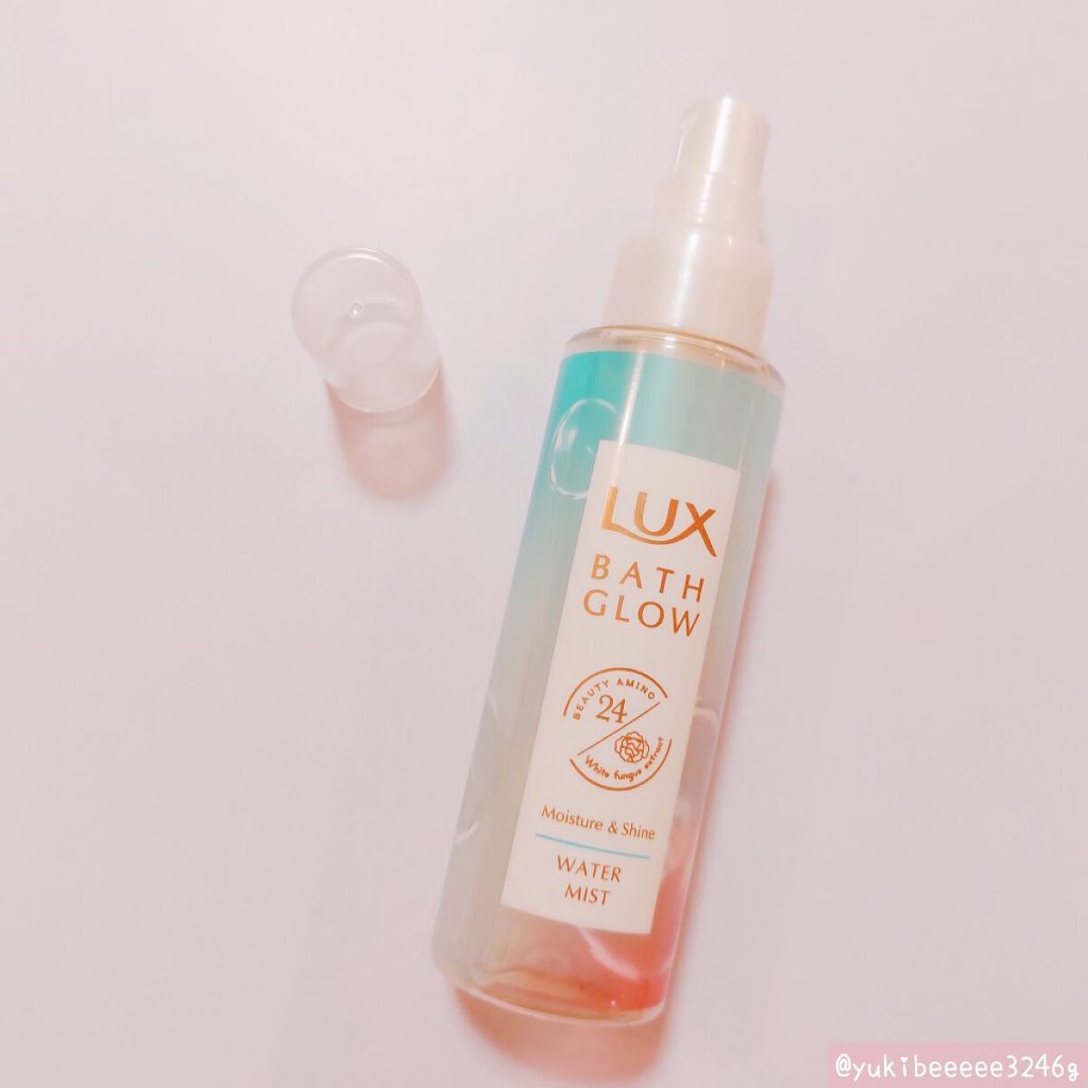 バスグロウ モイスチャー&シャイン ミルクジェリーマスク/LUX/ヘアマスク・ヘアパックを使ったクチコミ（2枚目）