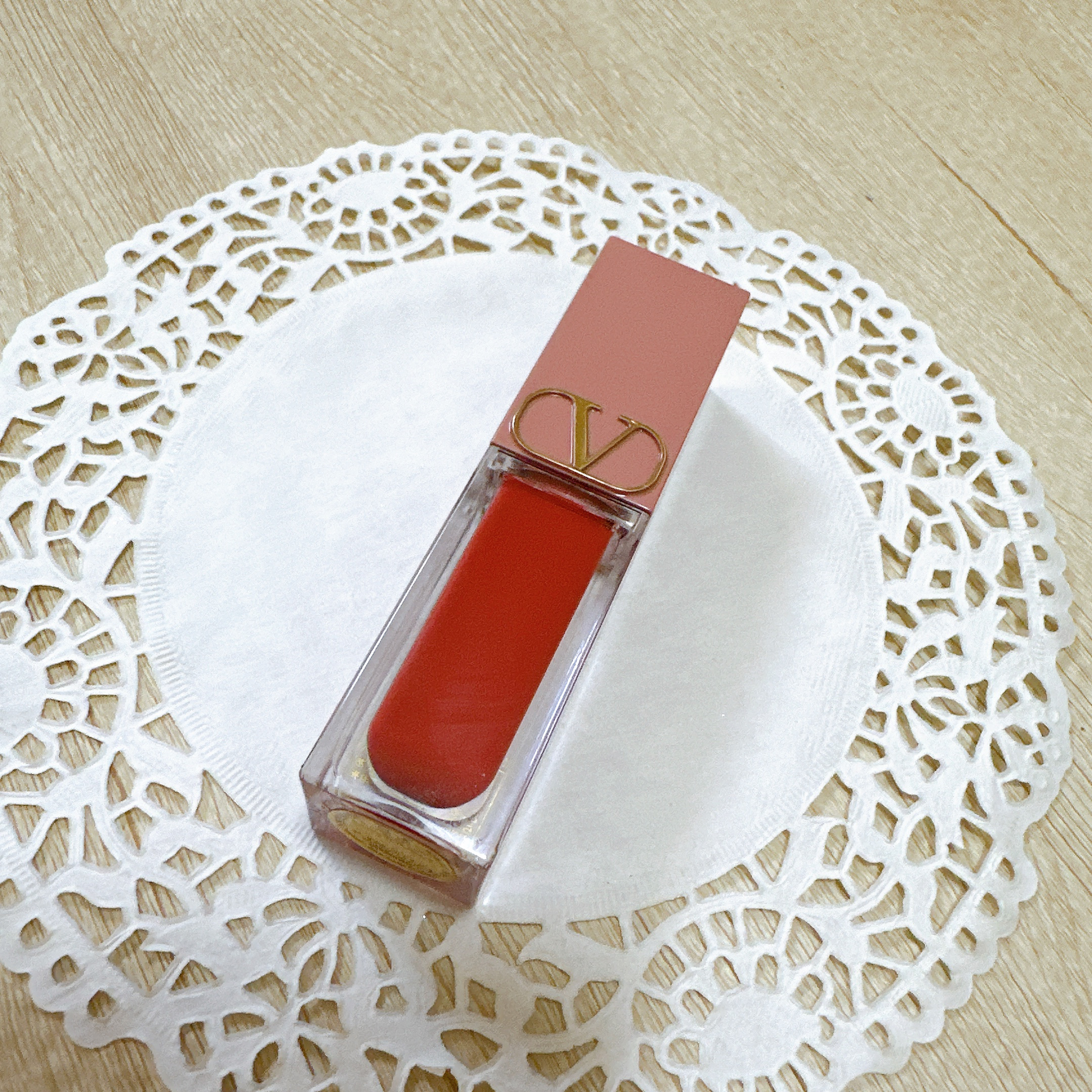 ヴァレンティノ リキロッソ 218A：SEE YOU LATER/ヴァレンティノ ビューティ/ジェル・クリームチークを使ったクチコミ（2枚目）