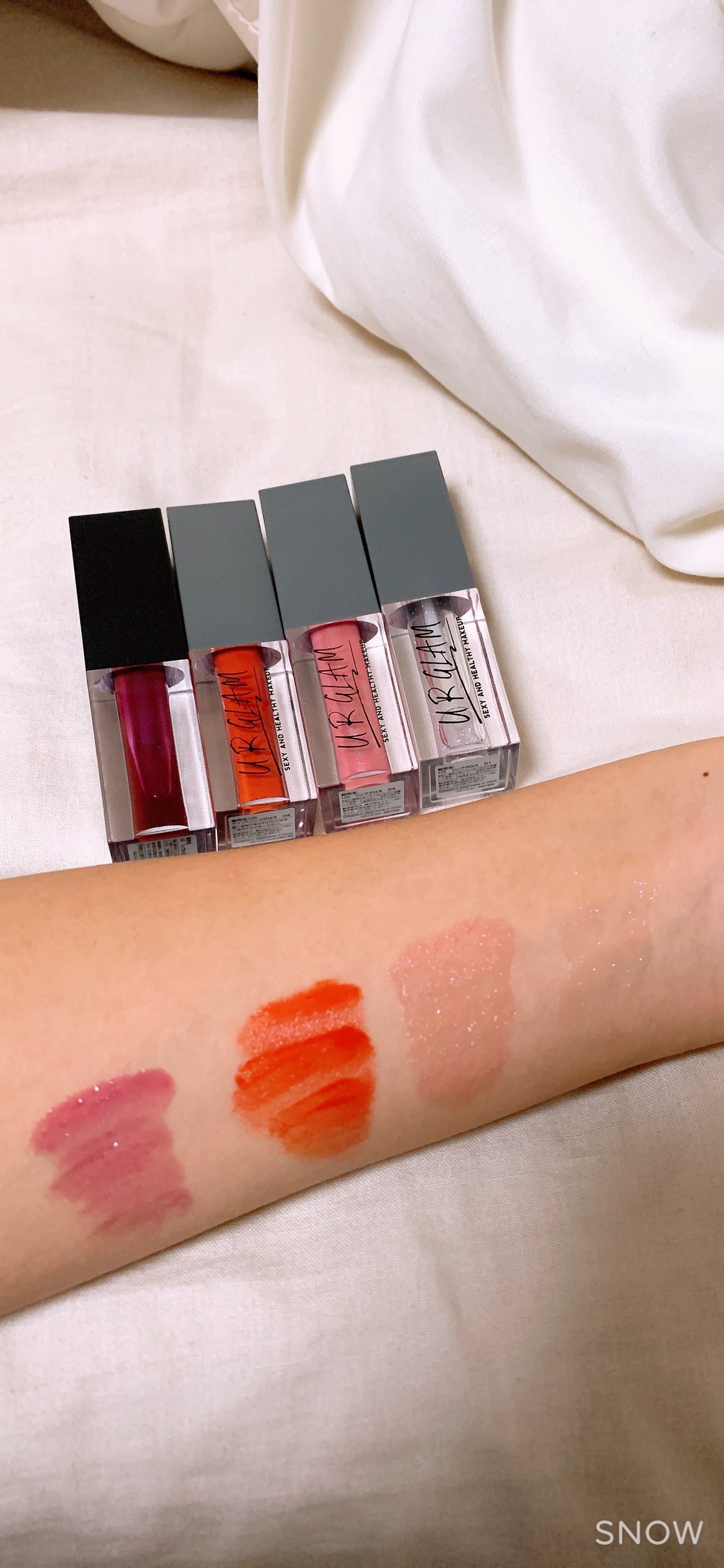 UR GLAM LIP OIL/U R GLAM/リップグロスを使ったクチコミ(6枚目)