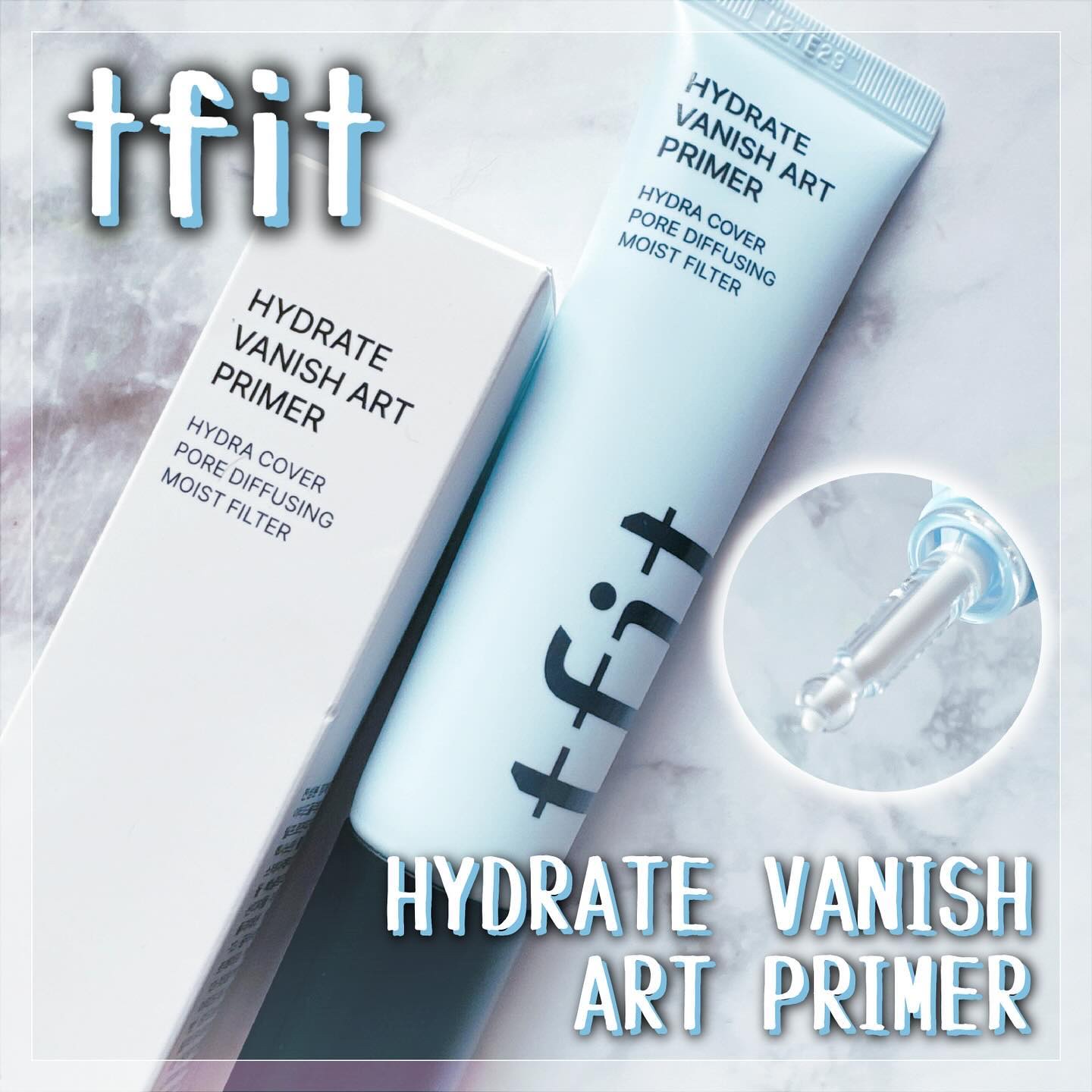 ハイドレートバニッシュアートプライマー/TFIT/化粧下地を使ったクチコミ（1枚目）