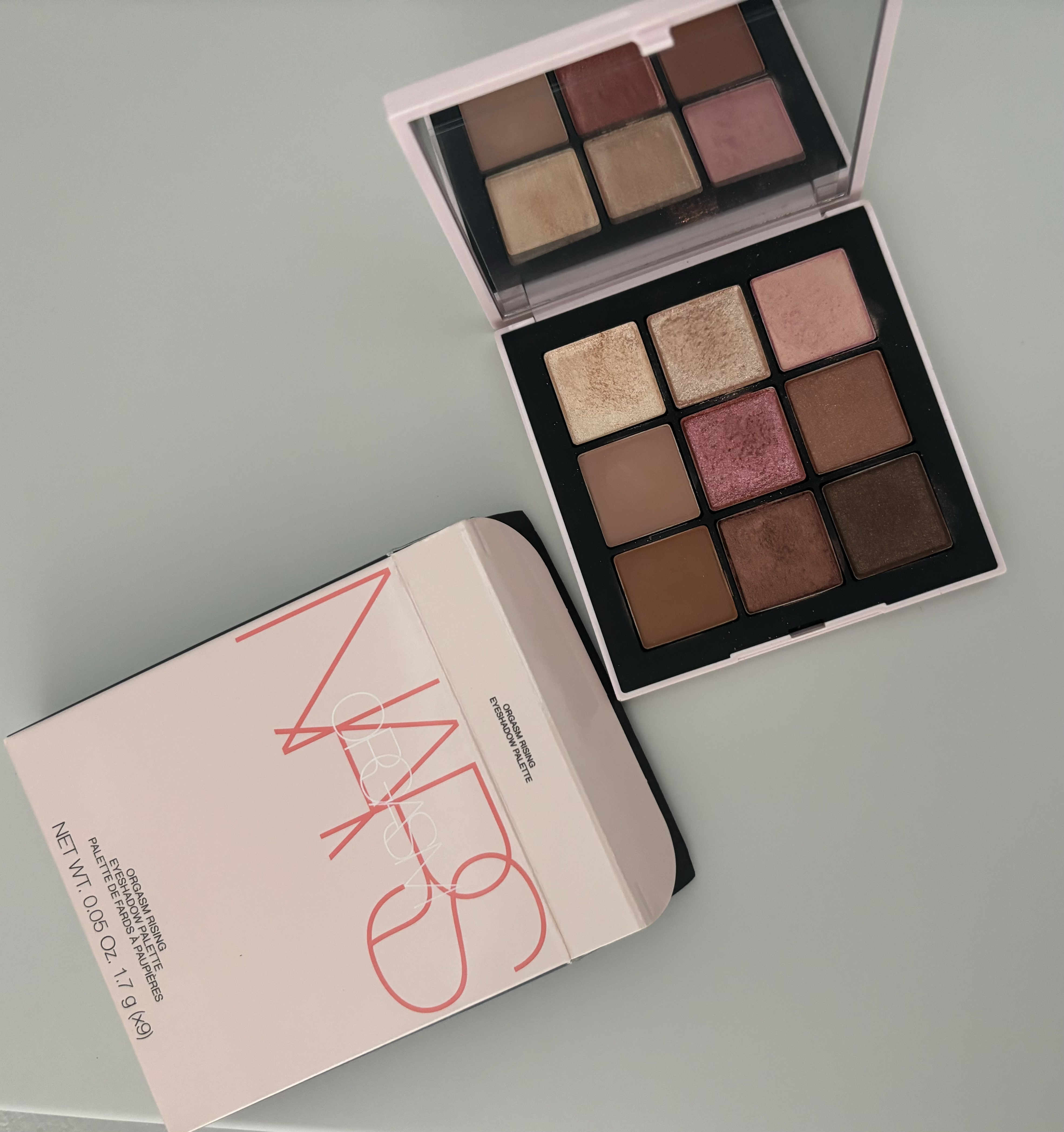 オーガズムライジング アイシャドーパレット/NARS/アイシャドウパレットを使ったクチコミ（1枚目）