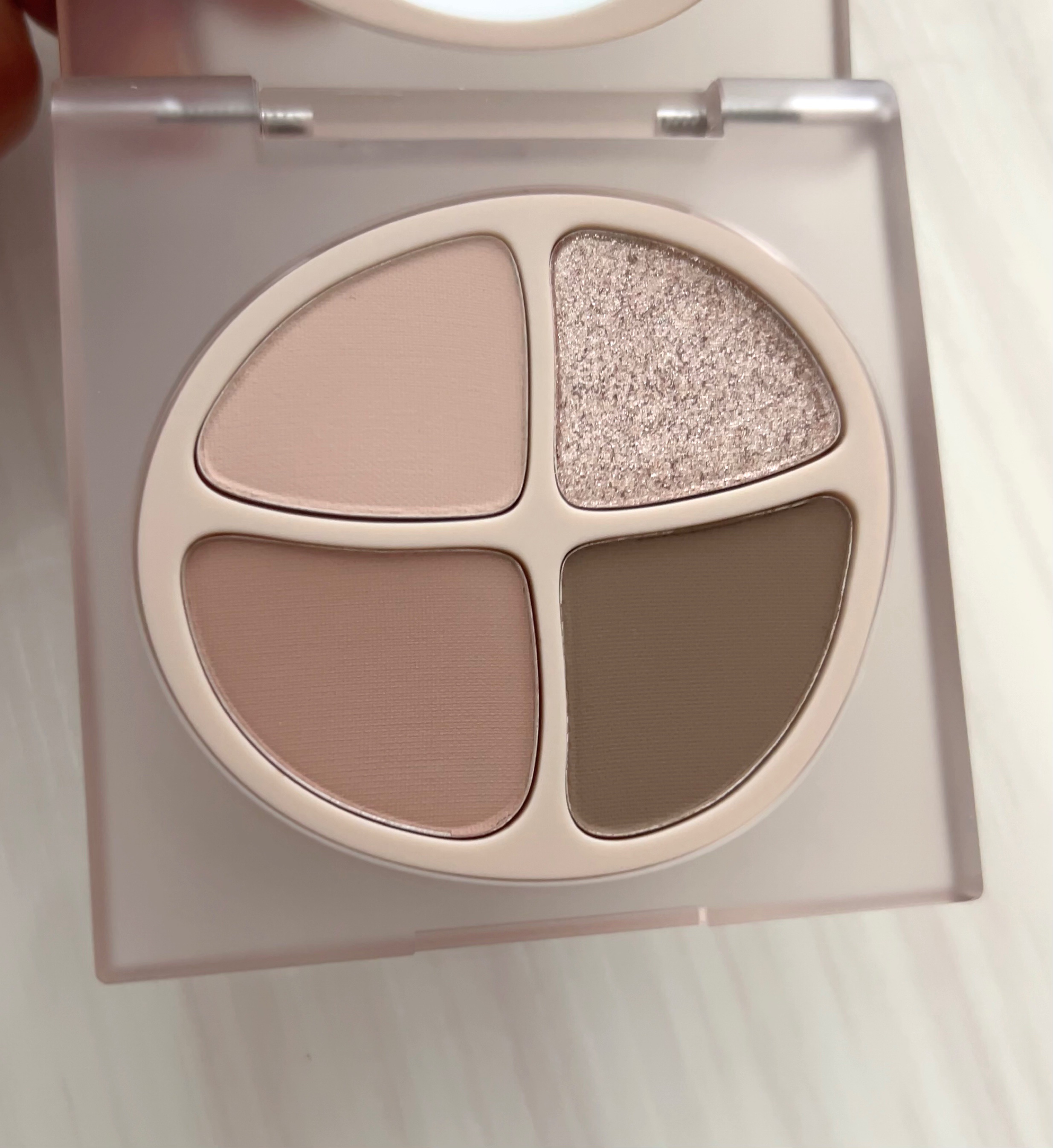 NEW NUDE スキンカラーパレット F12 桃ムース/Joocyee/アイシャドウパレットを使ったクチコミ（3枚目）