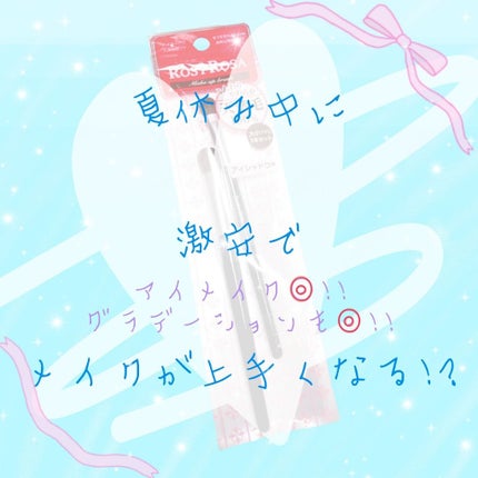 アイシャドウブラシセット/ロージーローザ/メイクブラシを使ったクチコミ(1枚目)