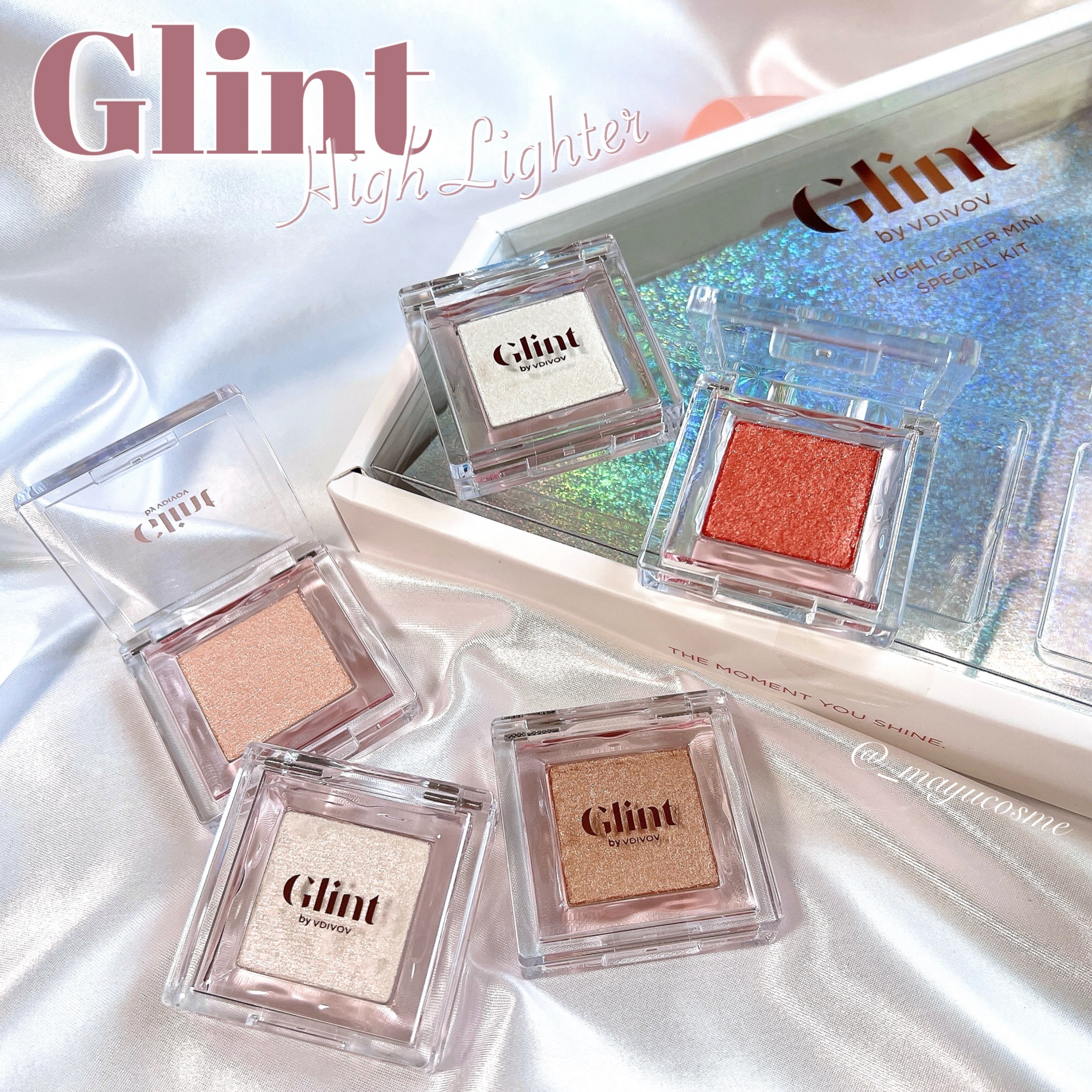 ハイライター/Glint/パウダーハイライトを使ったクチコミ（1枚目）