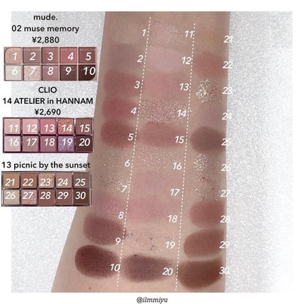 プロ アイ パレット/CLIO/アイシャドウパレットを使ったクチコミ(3枚目)