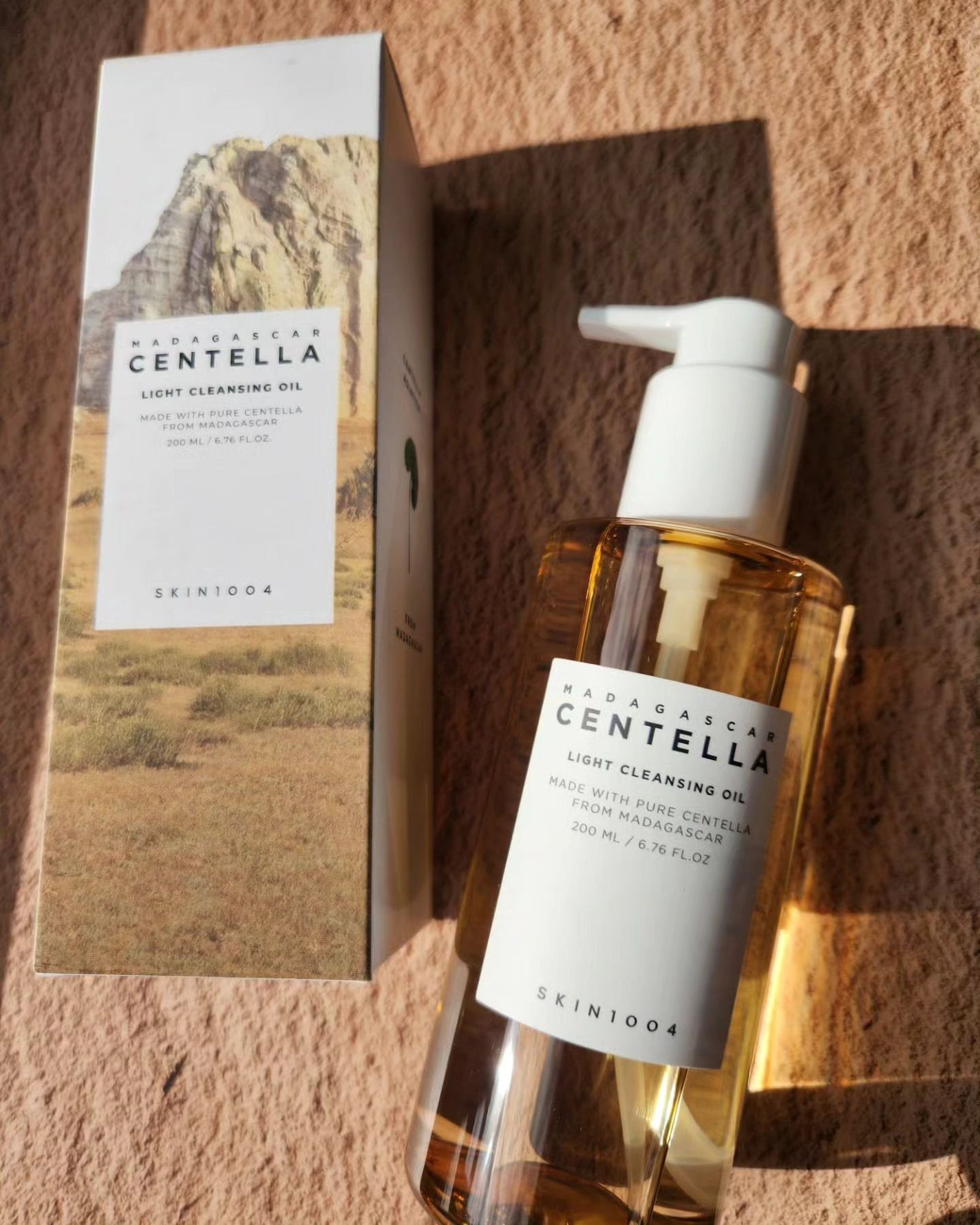 センテラ ライトクレンジングオイル/SKIN1004/オイルクレンジングを使ったクチコミ(1枚目)