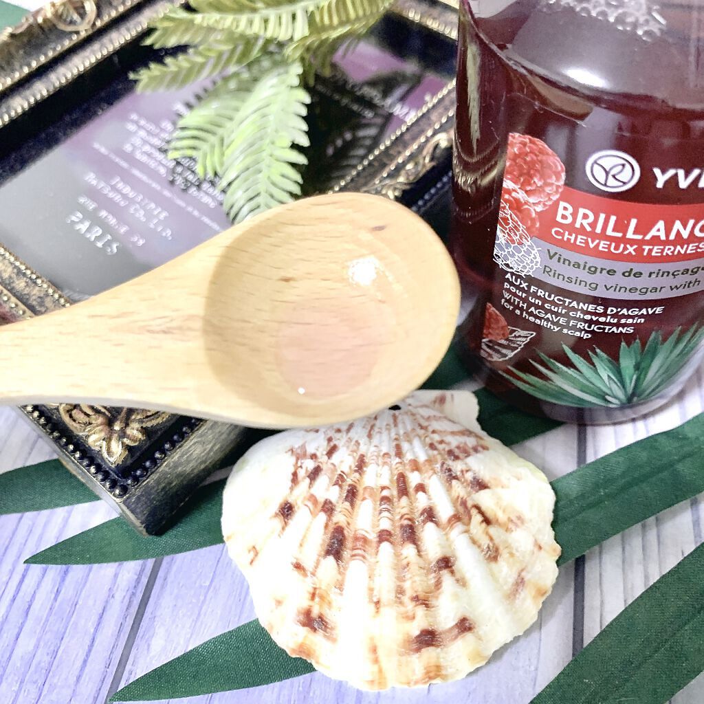 リンシングビネガー シルキーシャイン さらキララズベリー/イヴ・ロシェ/洗い流すヘアトリートメントを使ったクチコミ（3枚目）