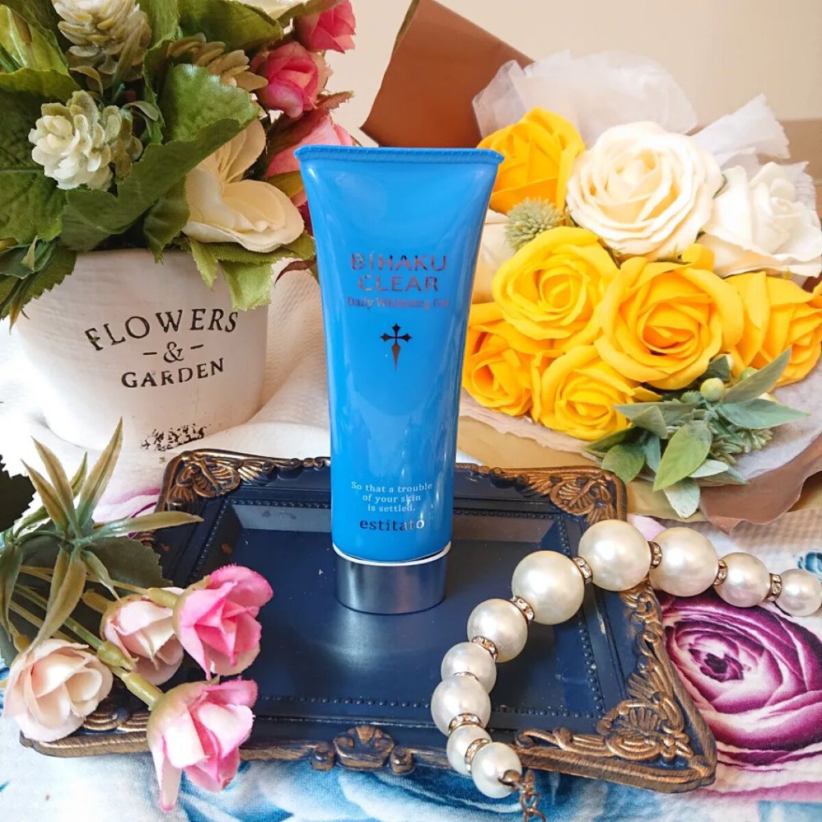 ビハククリア/安心健康ライフ/オールインワン化粧品を使ったクチコミ（1枚目）