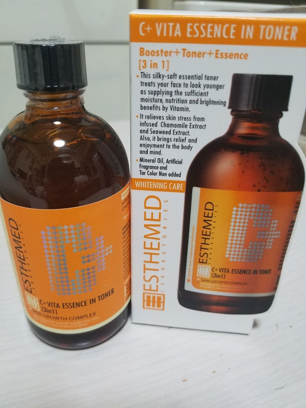 C+VITA エッセンスイントナー/エステメド/化粧水を使ったクチコミ（1枚目）