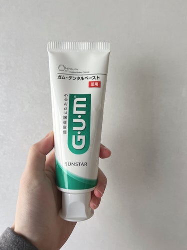 デンタルペースト 爽快タイプ/GUM/歯磨き粉を使ったクチコミ（1枚目）