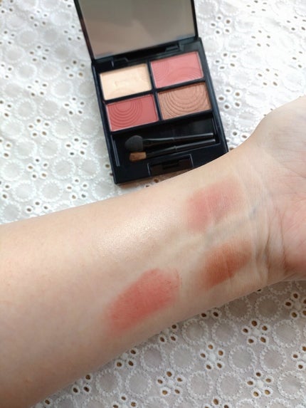 SIXPLUS 4色アイシャドウ/SIXPLUS/アイシャドウパレットを使ったクチコミ(2枚目)