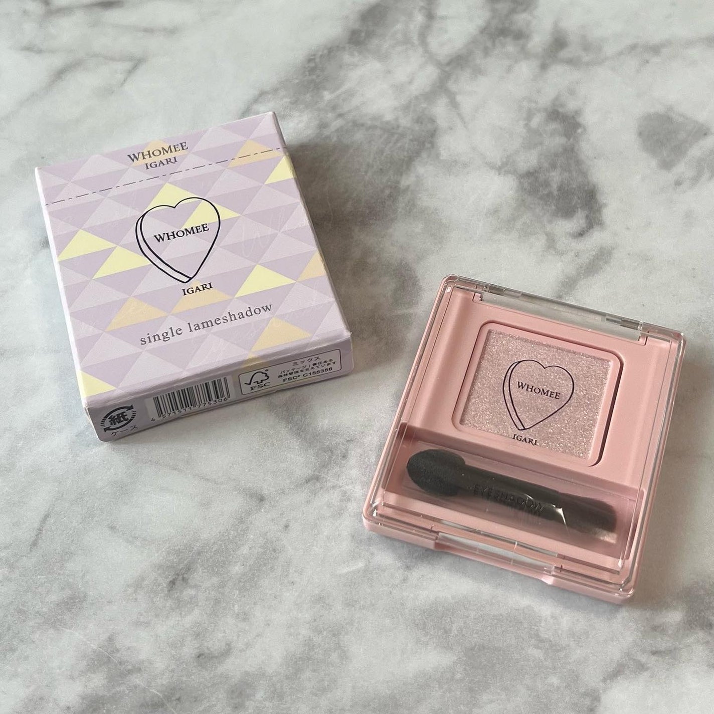 フーミー シングルラメシャドウ/WHOMEE/単色アイシャドウを使ったクチコミ(8枚目)