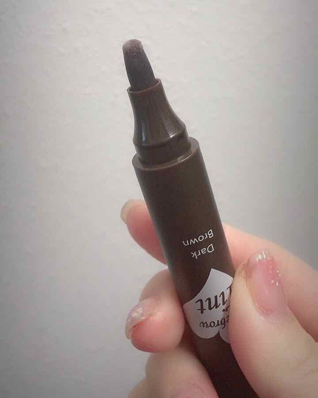 アイブロウティント/DAISO/眉ティントを使ったクチコミ（1枚目）