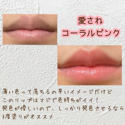 ネンマクフェイク ルージュ/Visée/口紅を使ったクチコミ(2枚目)