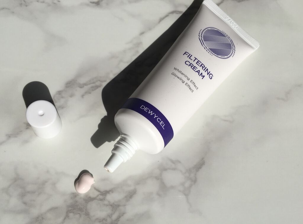 フィルタリングクリーム/DEWYCEL/日焼け止めクリームを使ったクチコミ（2枚目）