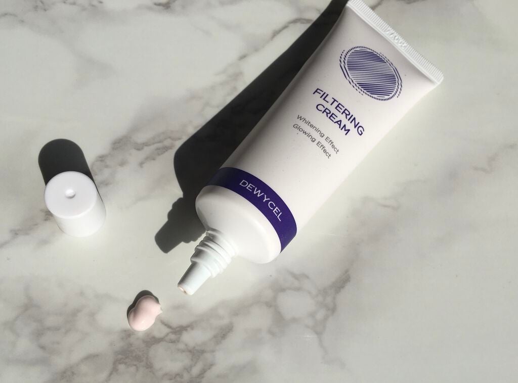 フィルタリングクリーム/DEWYCEL/日焼け止めクリームを使ったクチコミ(2枚目)
