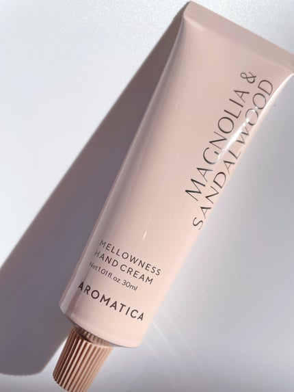MELLOWNESS HAND CREAM MAGNOLIA & SANDALWOOD/AROMATICA/ハンドクリームを使ったクチコミ(1枚目)