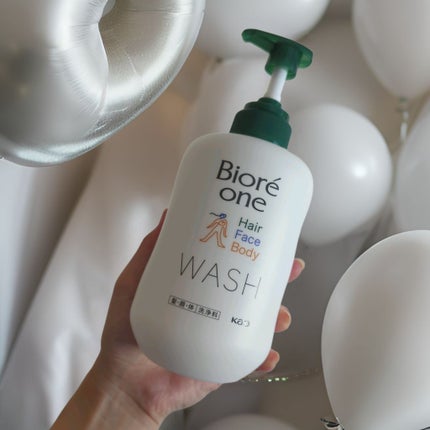ONE 洗浄料/ビオレ/ボディソープを使ったクチコミ(1枚目)
