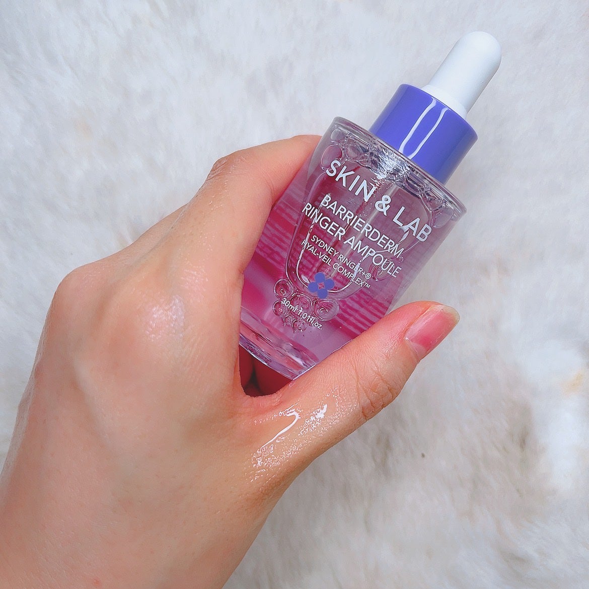 バリアダームリンガーアンプル/SKIN&LAB/美容液を使ったクチコミ(3枚目)
