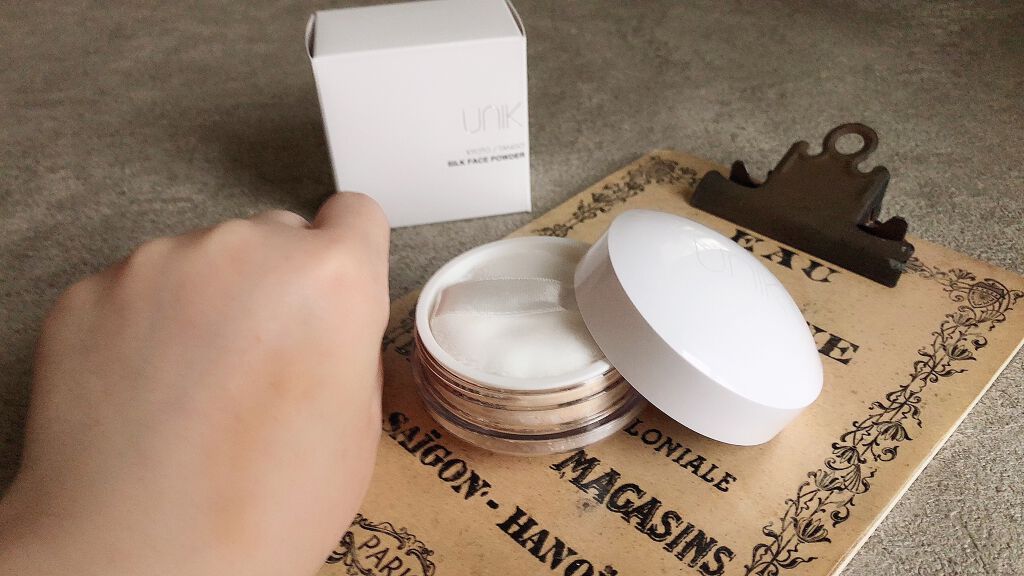 みちねえ フォロバ on LIPS 「・・シルク配合のフェイスパウダ「UNIKシルクフェイスパウダー..」(5枚目)
