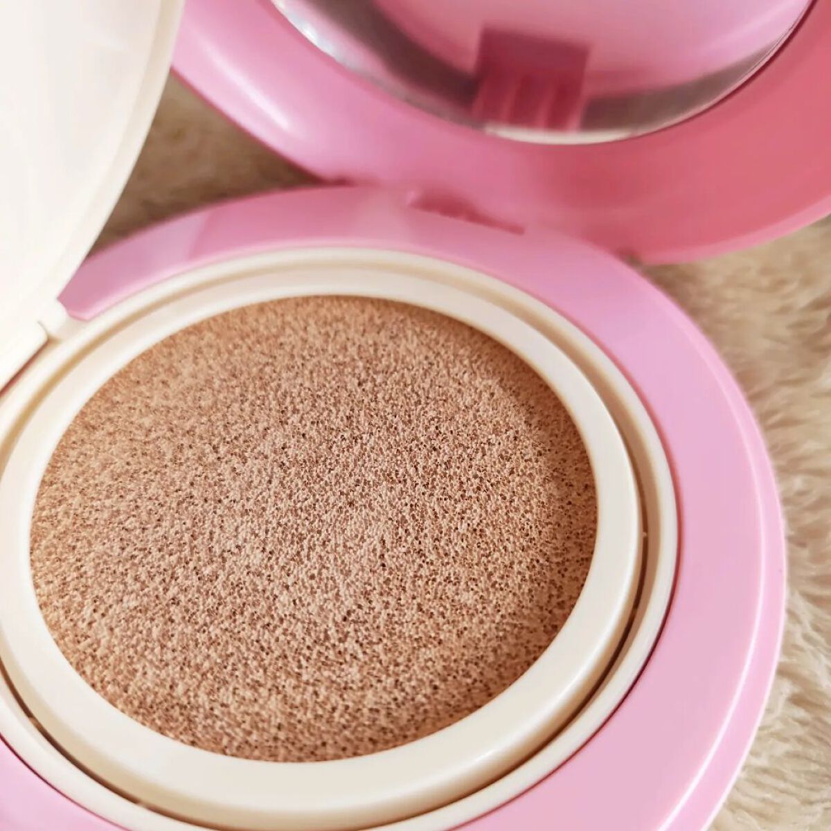 PROBIOエッセンスクッション/ネイチャーリパブリック/クッションファンデーションを使ったクチコミ（3枚目）