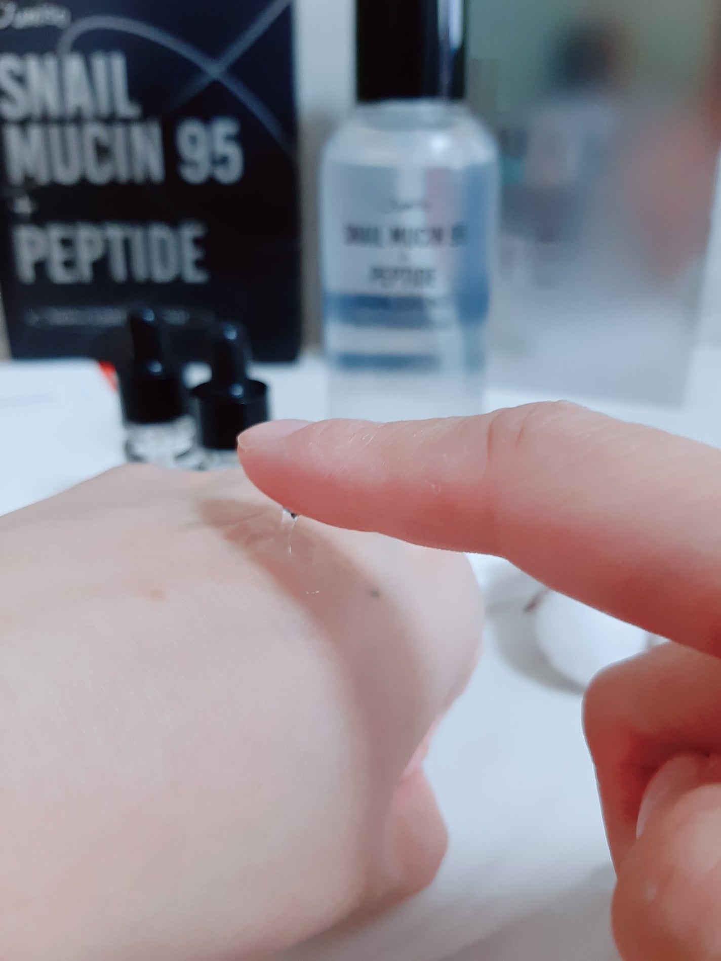 スネイルムチン95+ペプチドフェイシャルエッセンス/JUMISO/美容液を使ったクチコミ(7枚目)