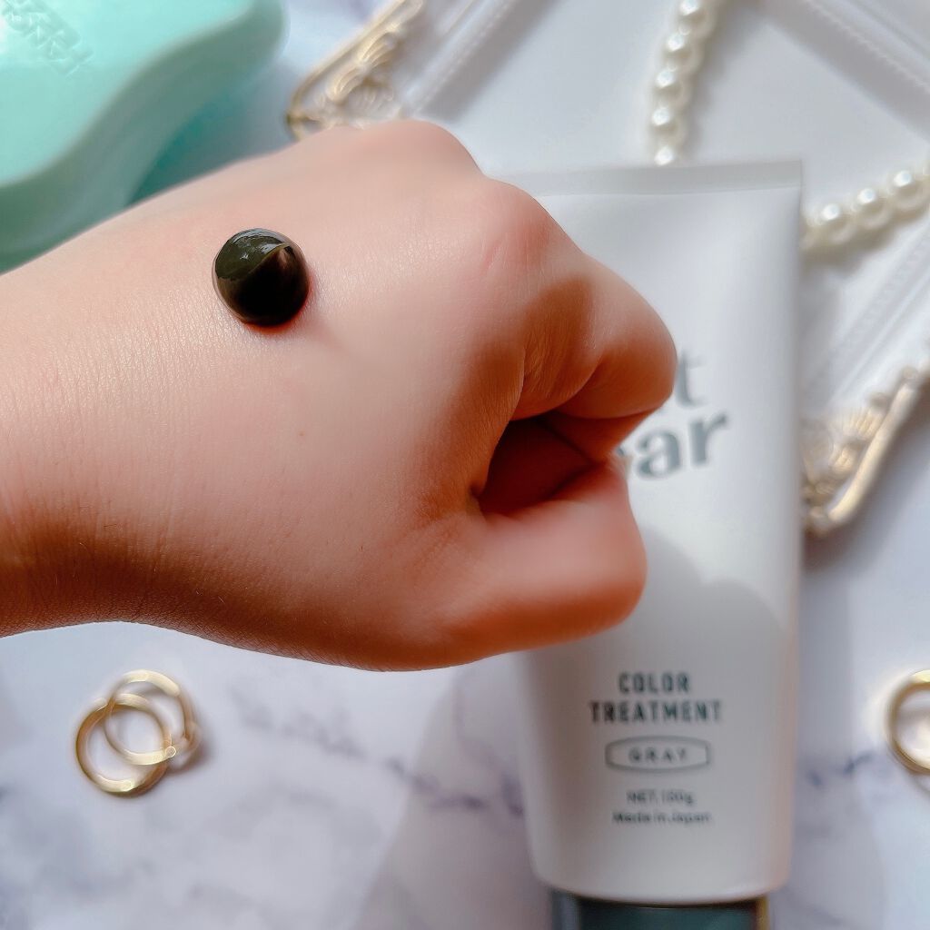 カラートリートメント/ティントバー/ヘアカラーを使ったクチコミ（2枚目）