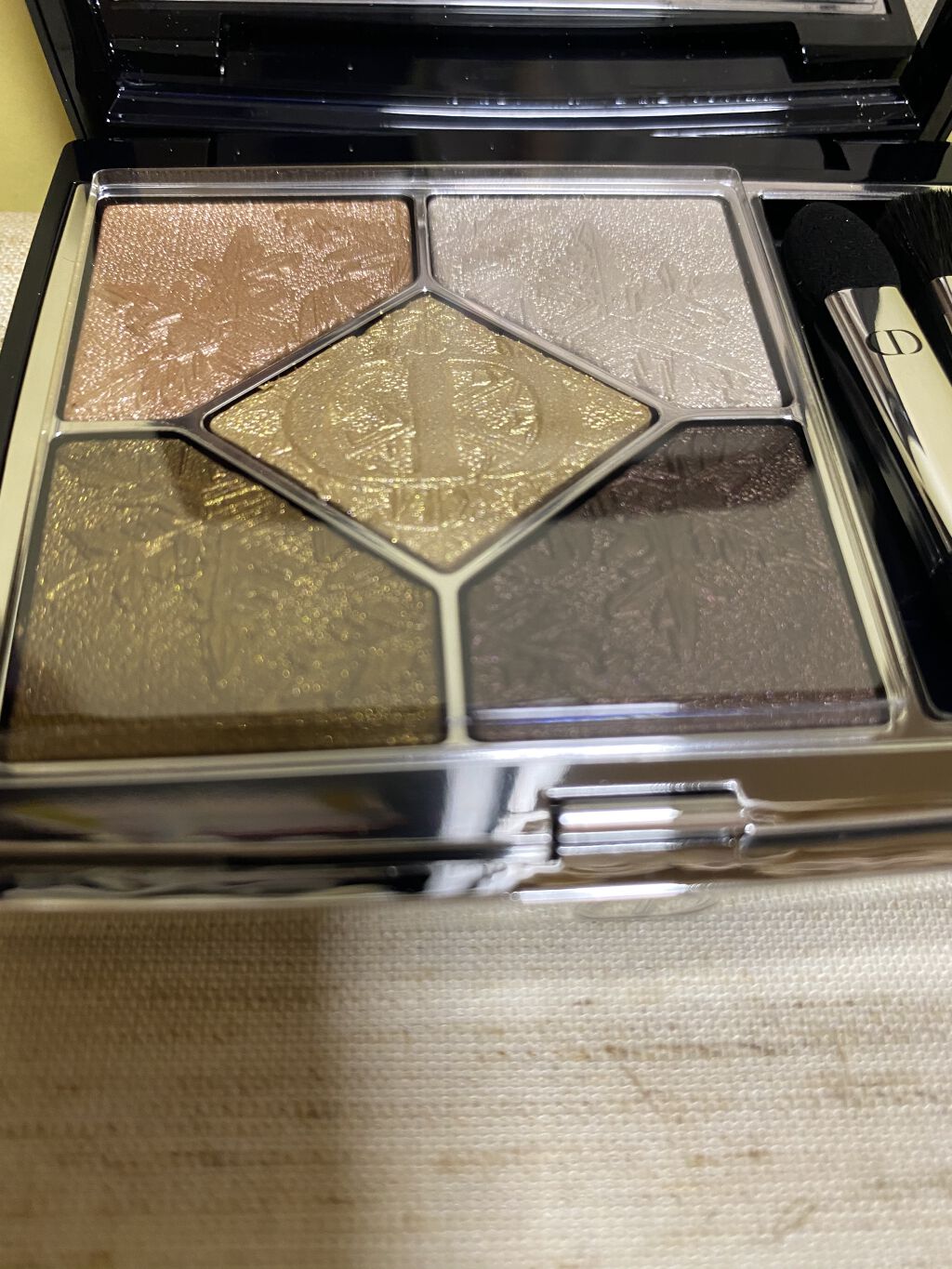 サンク クルール クチュール＜ゴールデン ナイツ＞/Dior/アイシャドウパレットを使ったクチコミ（3枚目）