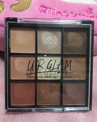 UR GLAM　BLOOMING EYE COLOR PALETTE/U R GLAM/アイシャドウパレットを使ったクチコミ（1枚目）