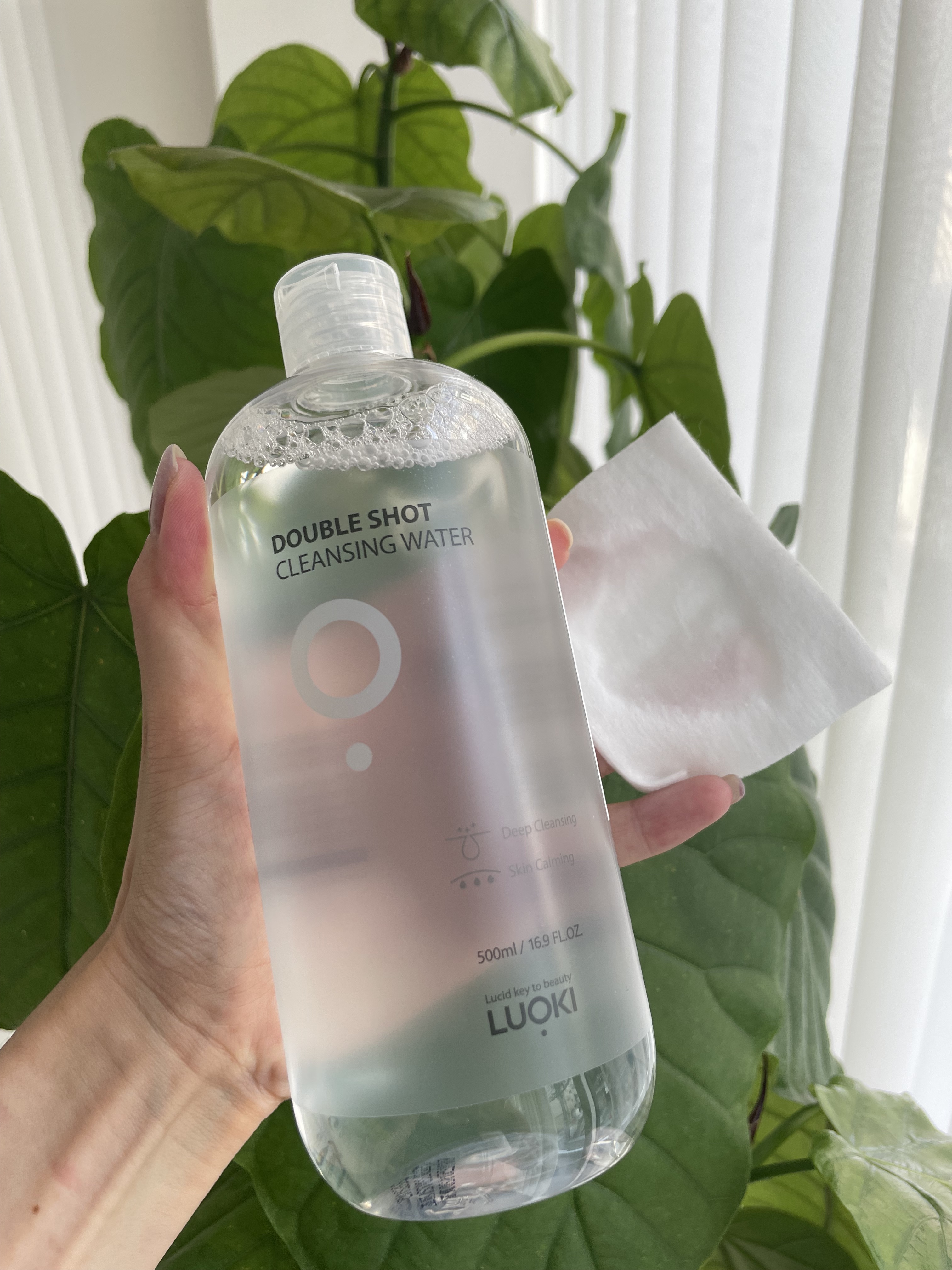 ダブルショットクレンジングウォーター/LUOKI/クレンジングウォーターを使ったクチコミ（2枚目）