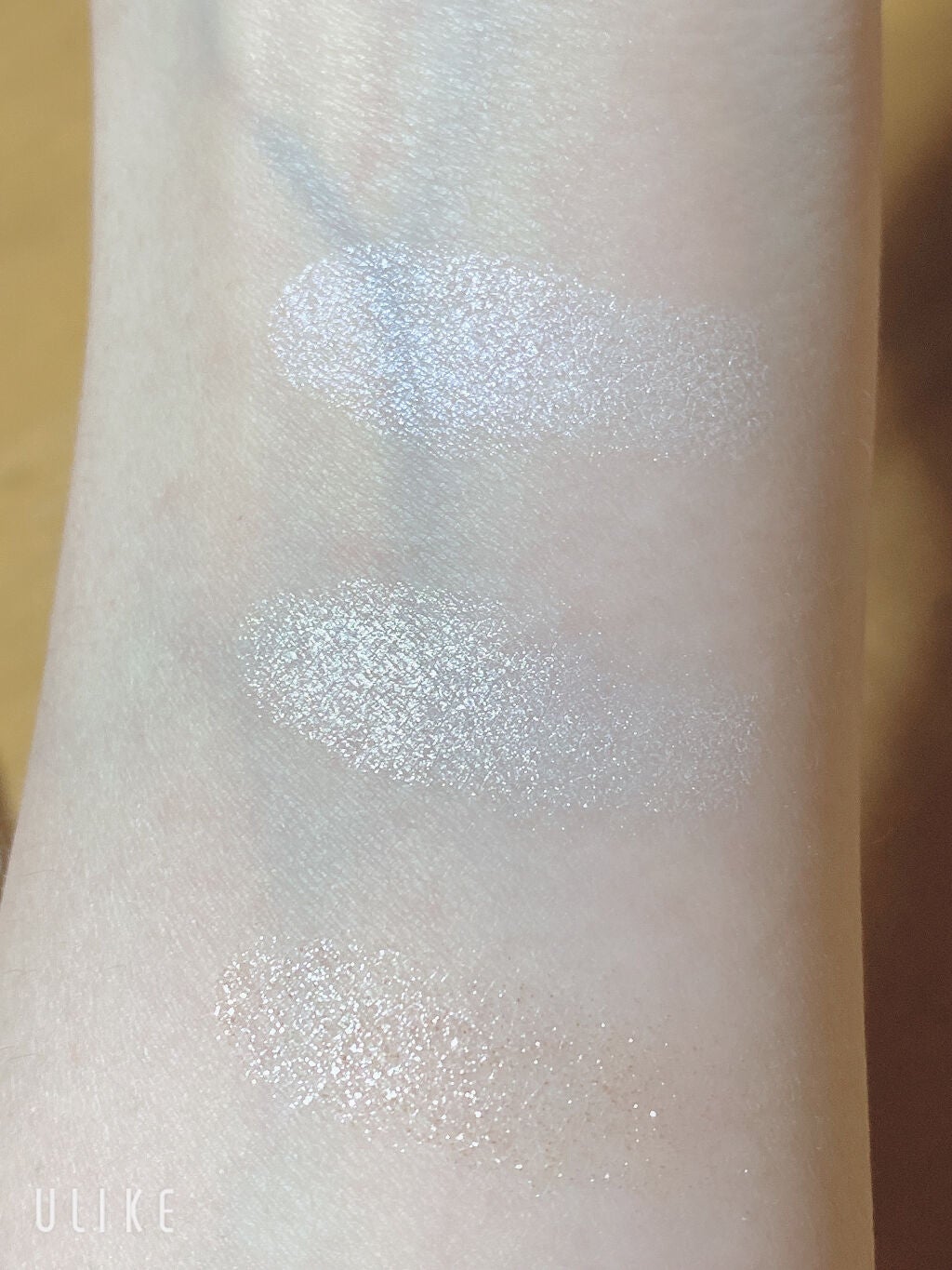 ~ダイヤモンドライト シリーズ~ マルチユース ハイライター トリオ/Too Faced/パウダーハイライトを使ったクチコミ(4枚目)